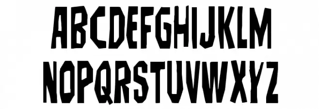 Hitchblock Condensed خط أحرف صغيرة