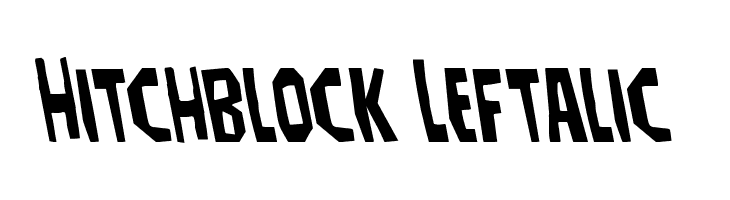 Hitchblock Leftalic  لخطوط تنزيل