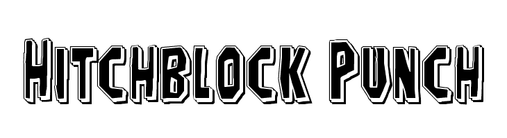 Hitchblock Punch  免费字体下载