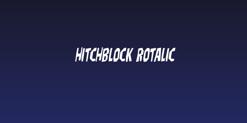 Hitchblock Rotalic Social Header