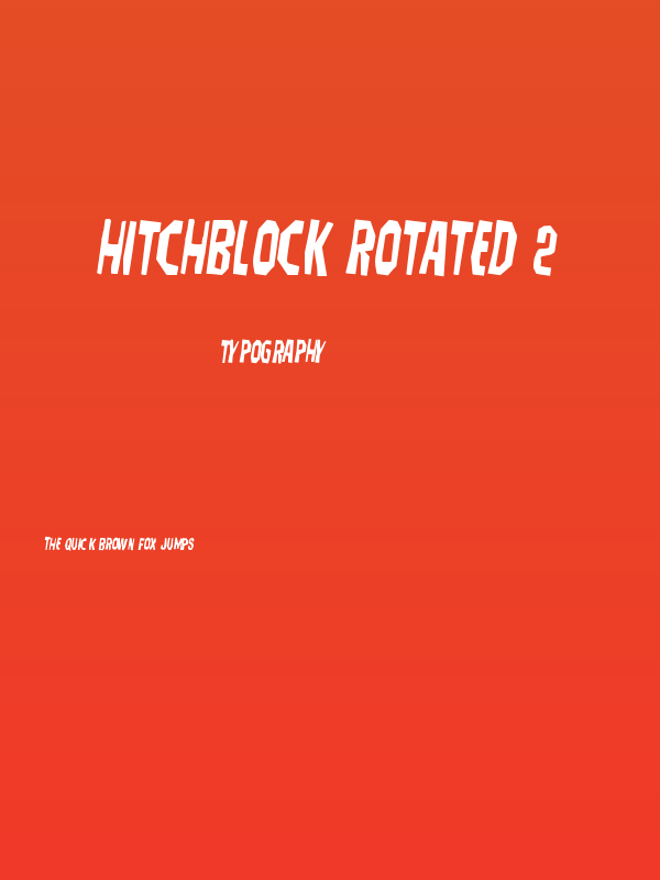 Hitchblock Rotated 2 Poster