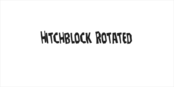 Hitchblock Rotated Logo