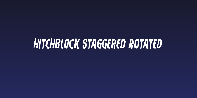 Hitchblock Staggered Rotated Social Header