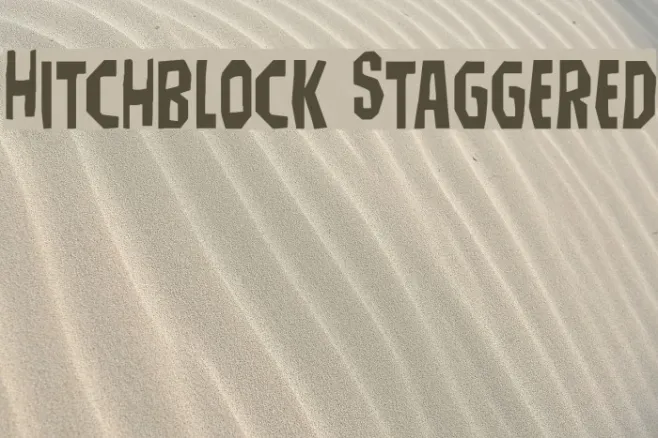 Hitchblock Staggered Example 3