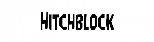 Hitchblock  les polices de caractères gratuit tlcharger