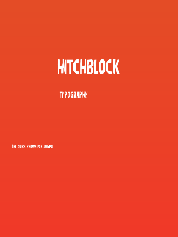 Hitchblock Poster