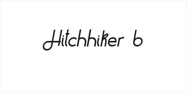Hitchhiker b Logo