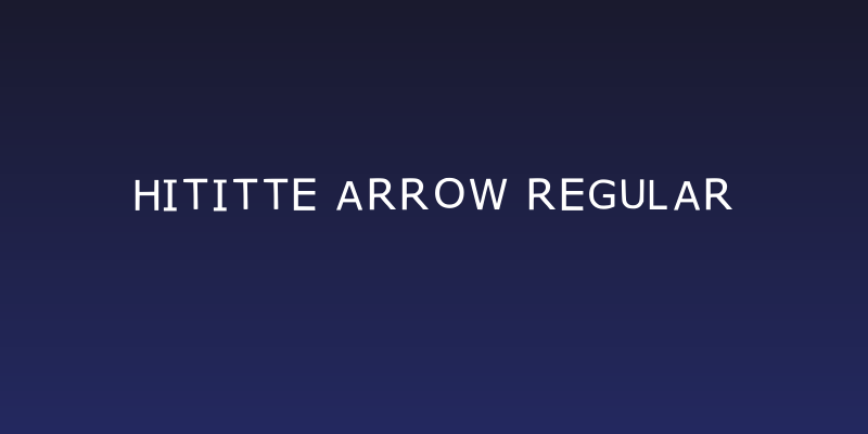 Hititte Arrow Regular Social Header