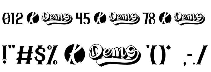 Hitjau DEMO Font OTHER CHARS