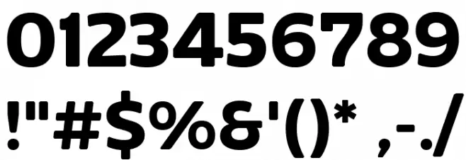 Hitmo2.0-Bold Font OTHER CHARS