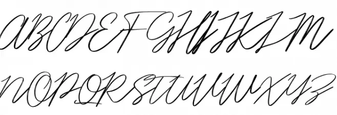 Hitshot 字体 大写