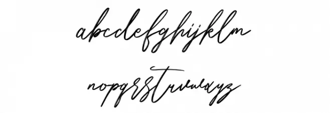 Hitshot 字体 小写