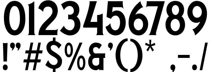 Hittamig Regular Font OTHER CHARS