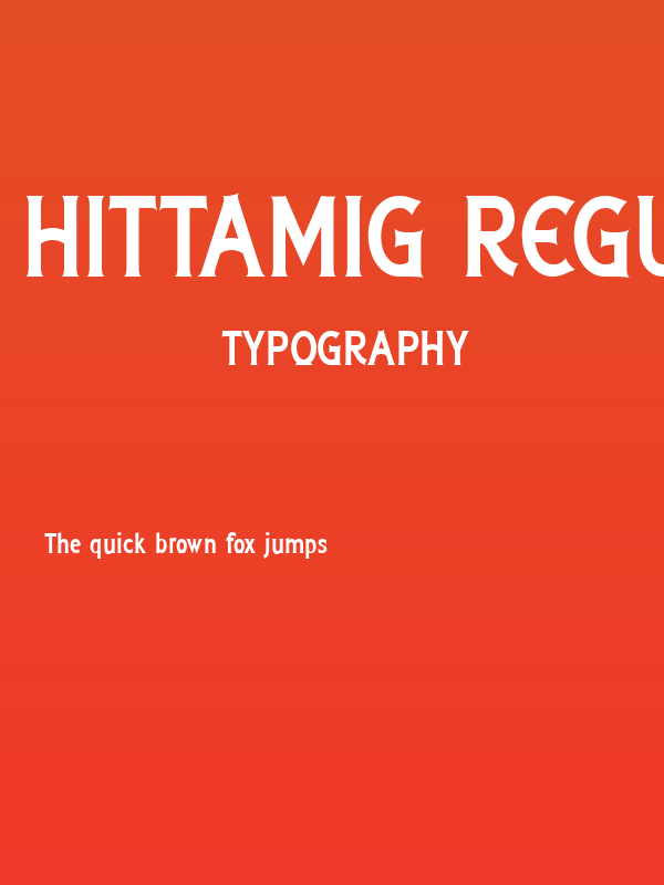 Hittamig Regular Poster