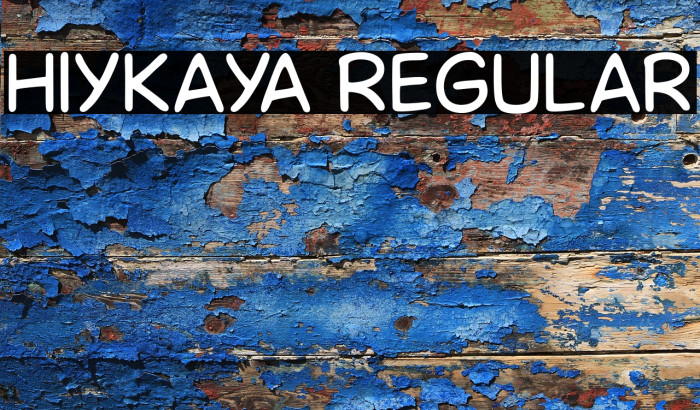 Hiykaya Regular Example 2