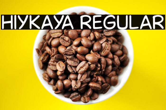 Hiykaya Regular Example 3