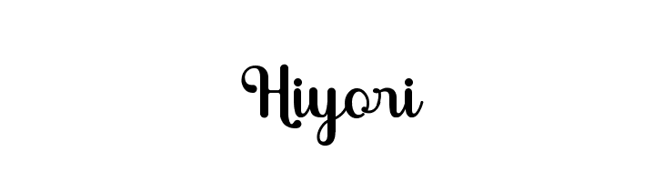 Hiyori Font