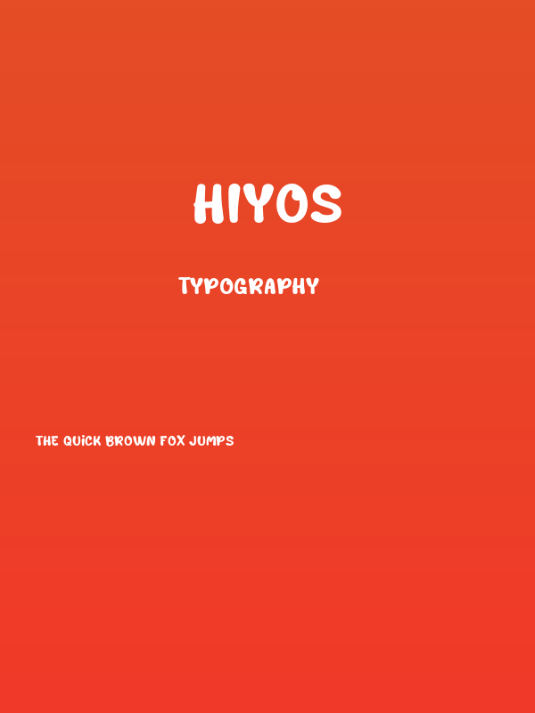 Hiyos Poster