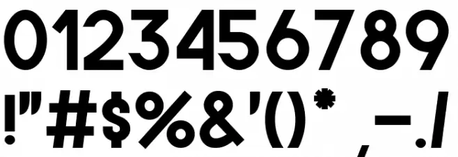 Hiyotori Black Font OTHER CHARS