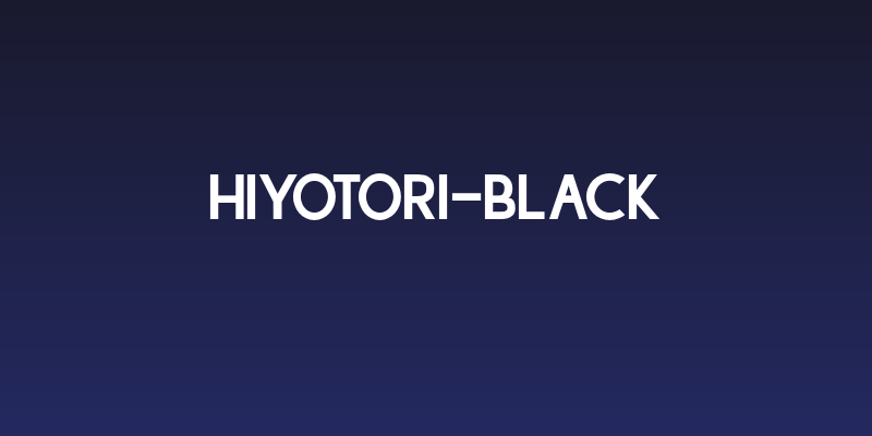 Hiyotori-Black Social Header