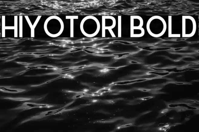 Hiyotori Bold Font examples