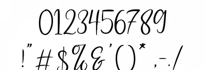 hi Mellati Font OTHER CHARS