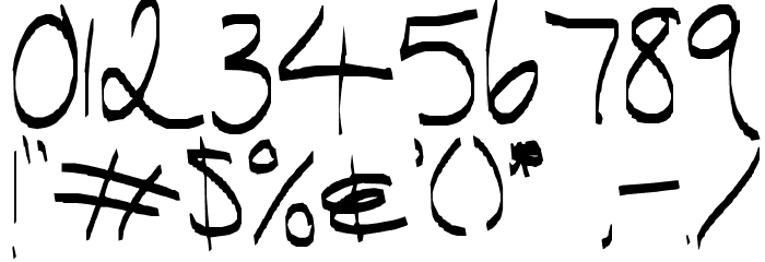 hi Font OTHER CHARS