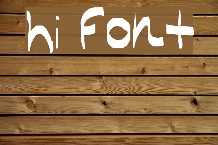 hi Font examples