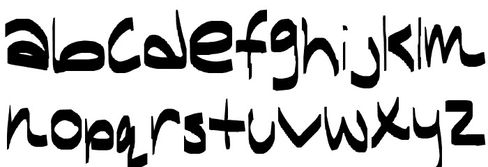 hi Font LOWERCASE