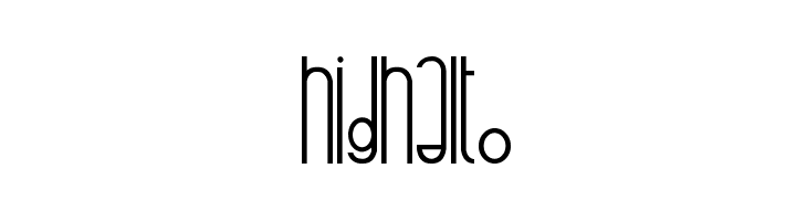 highalto Font
