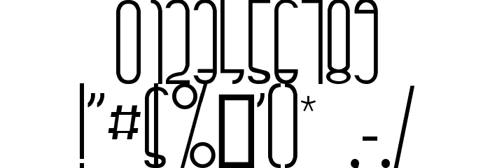 highalto Font OTHER CHARS