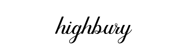 highbury  baixar fontes gratis