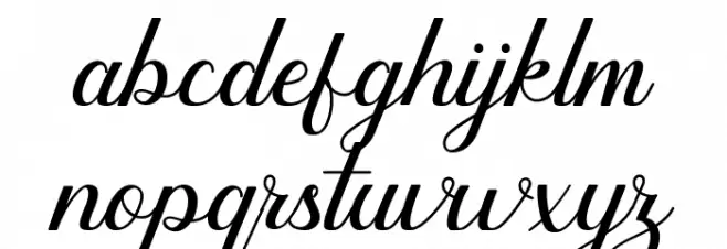 highbury 字体 小写