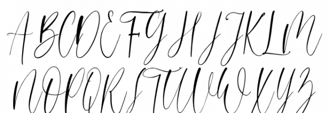 higheals フォント 大文字