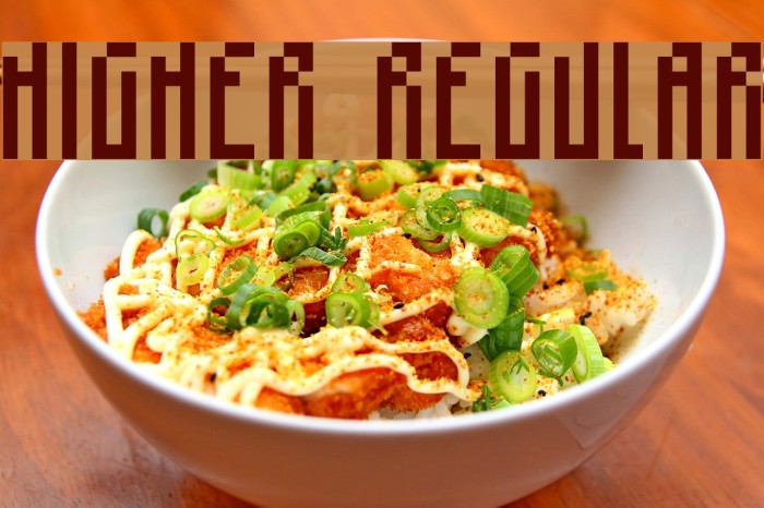 higher Regular Example 1