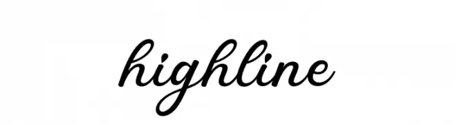 highline  免费字体下载