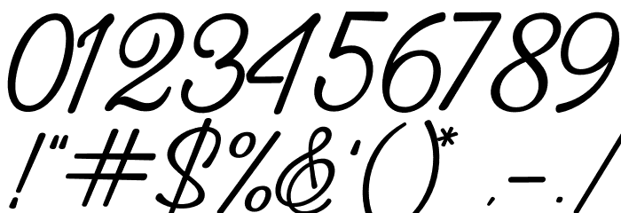 highline Font OTHER CHARS