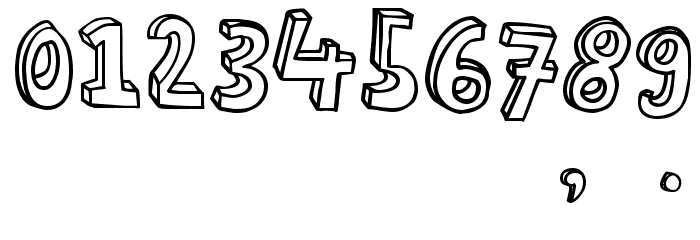 hildeCAPS Font OTHER CHARS