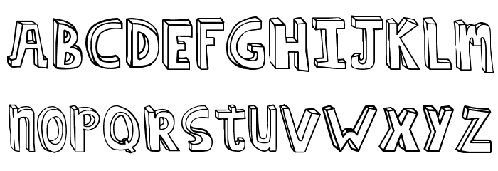 hildeCAPS Font LOWERCASE