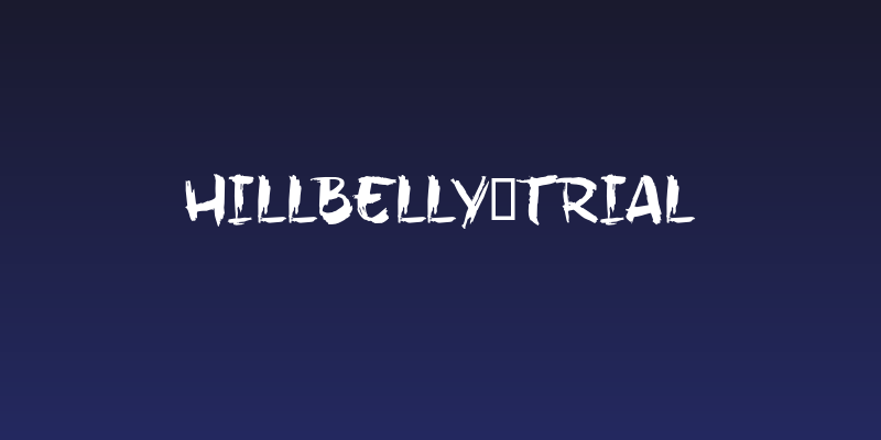 hillBelly_TRIAL Social Header
