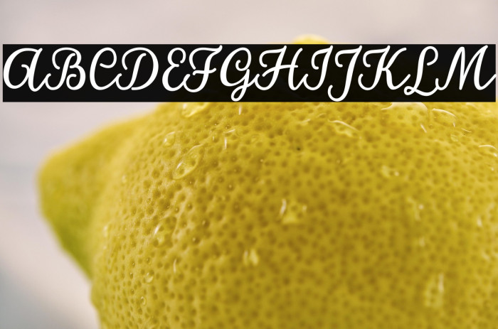 hillaniafont Example 1