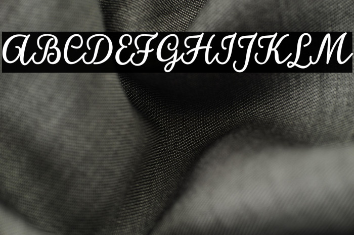 hillaniafont Example 2