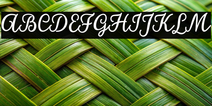 hillaniafont Example 3