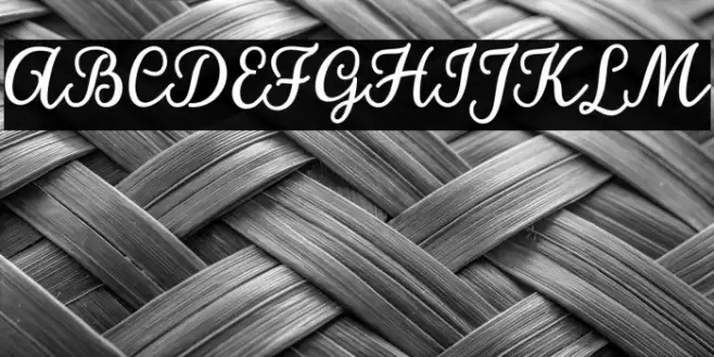 hillaniafont Font examples