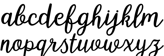 hillaniafont Font LOWERCASE