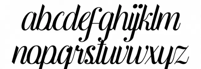 hilyakira Schriftart Groß