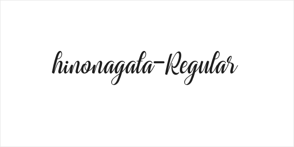 hinonagata-Regular Logo