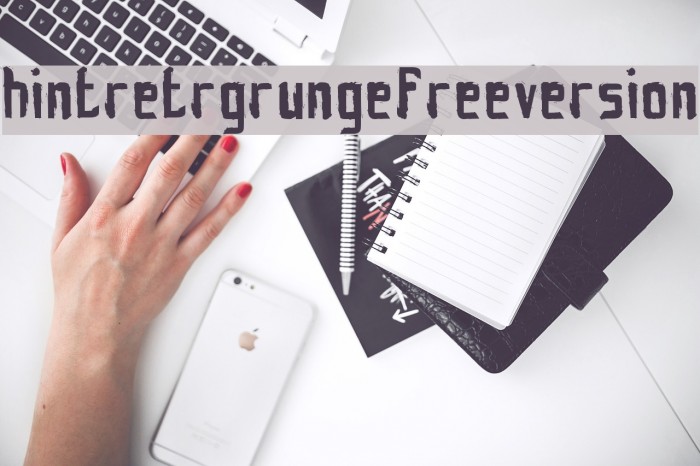 hint-retrò-grunge_free-version Font examples