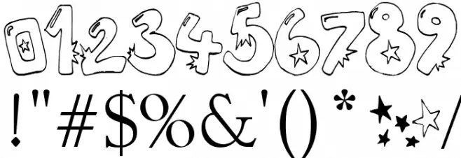 hiphopbarbie Font OTHER CHARS