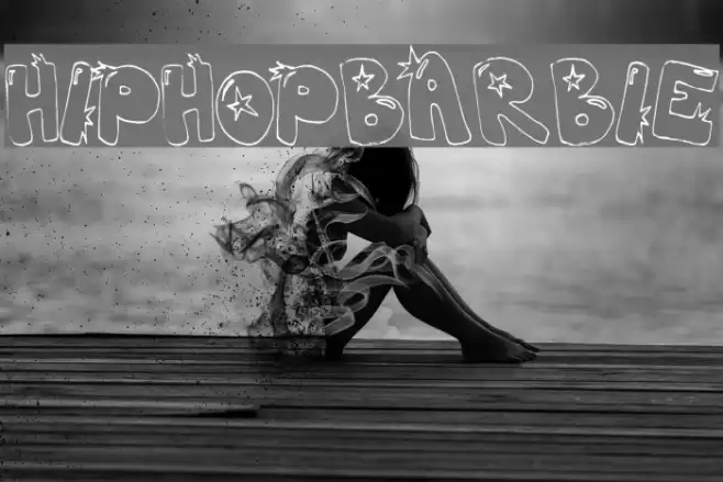 hiphopbarbie Font examples